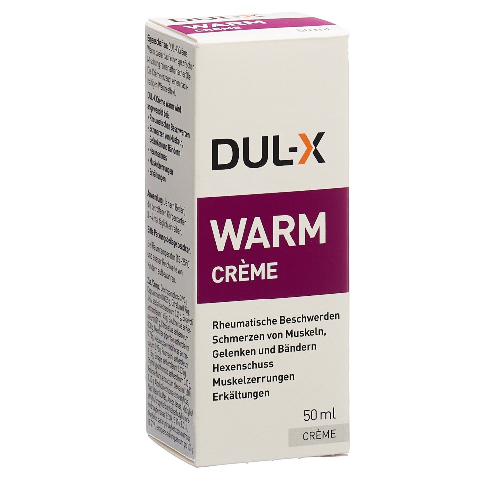 DUL-X crème warm tb 50 ml