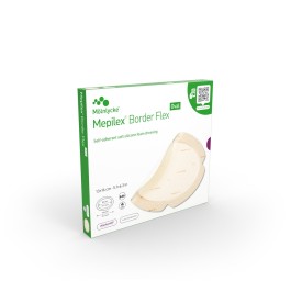 MEPILEX Border Flex Oval 13x16cm 5 pce
