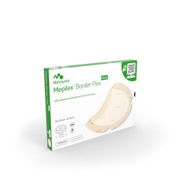 MEPILEX Border Flex Oval 15x19cm 5 pce