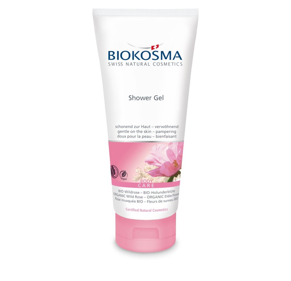 BIOKOSMA Shower Gel Rose mus Fl Sureau BIO 200 ml BIOKOSMA Shower Gel Rose mus Fl Sureau BIO 200 ml