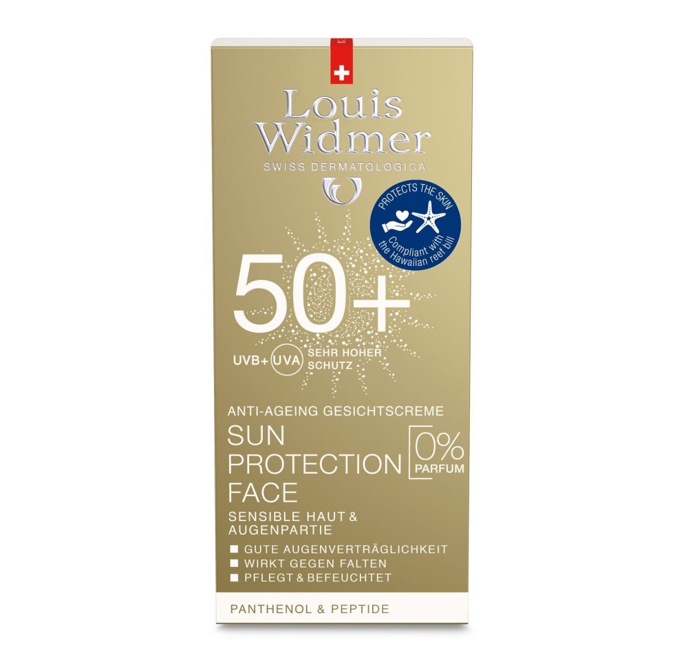 WIDMER sun protection face SPF50 s parf 50 ml