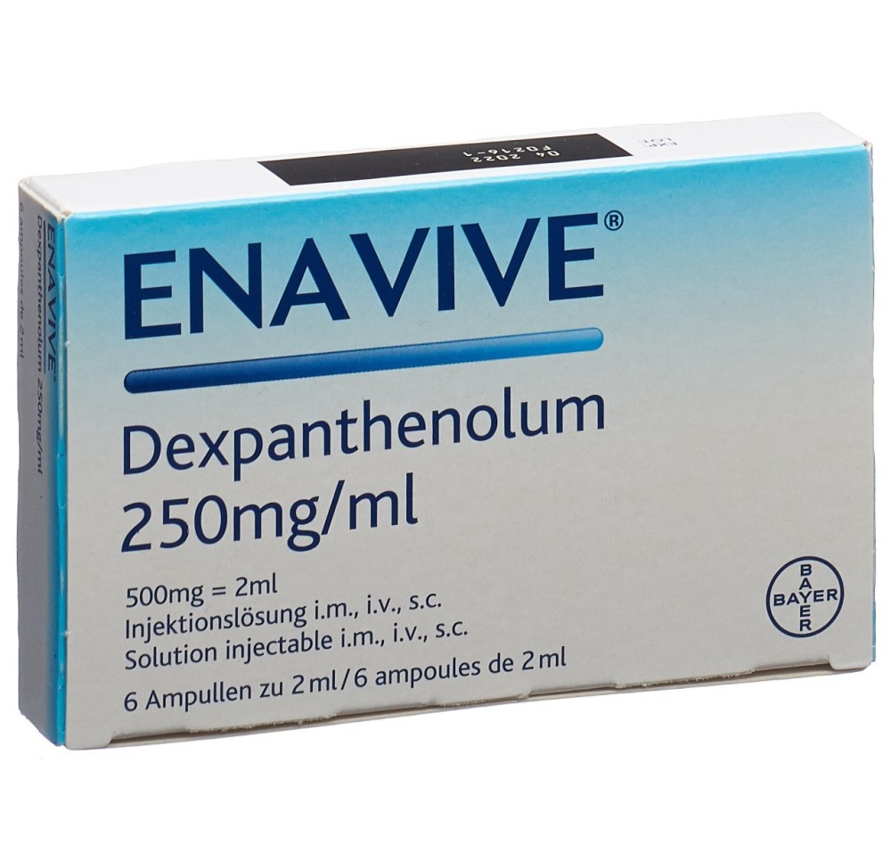 ENAVIVE sol inj 500 mg/2ml 6 amp 2 ml ENAVIVE sol inj 500 mg/2ml 6 amp 2 ml