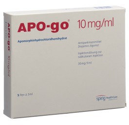 APO-GO sol inj 30 mg/3ml pen 5 x 3 ml