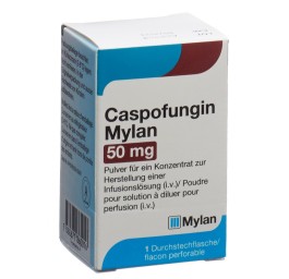 CASPOFUNGIN Mylan subst sèche 50 mg flac