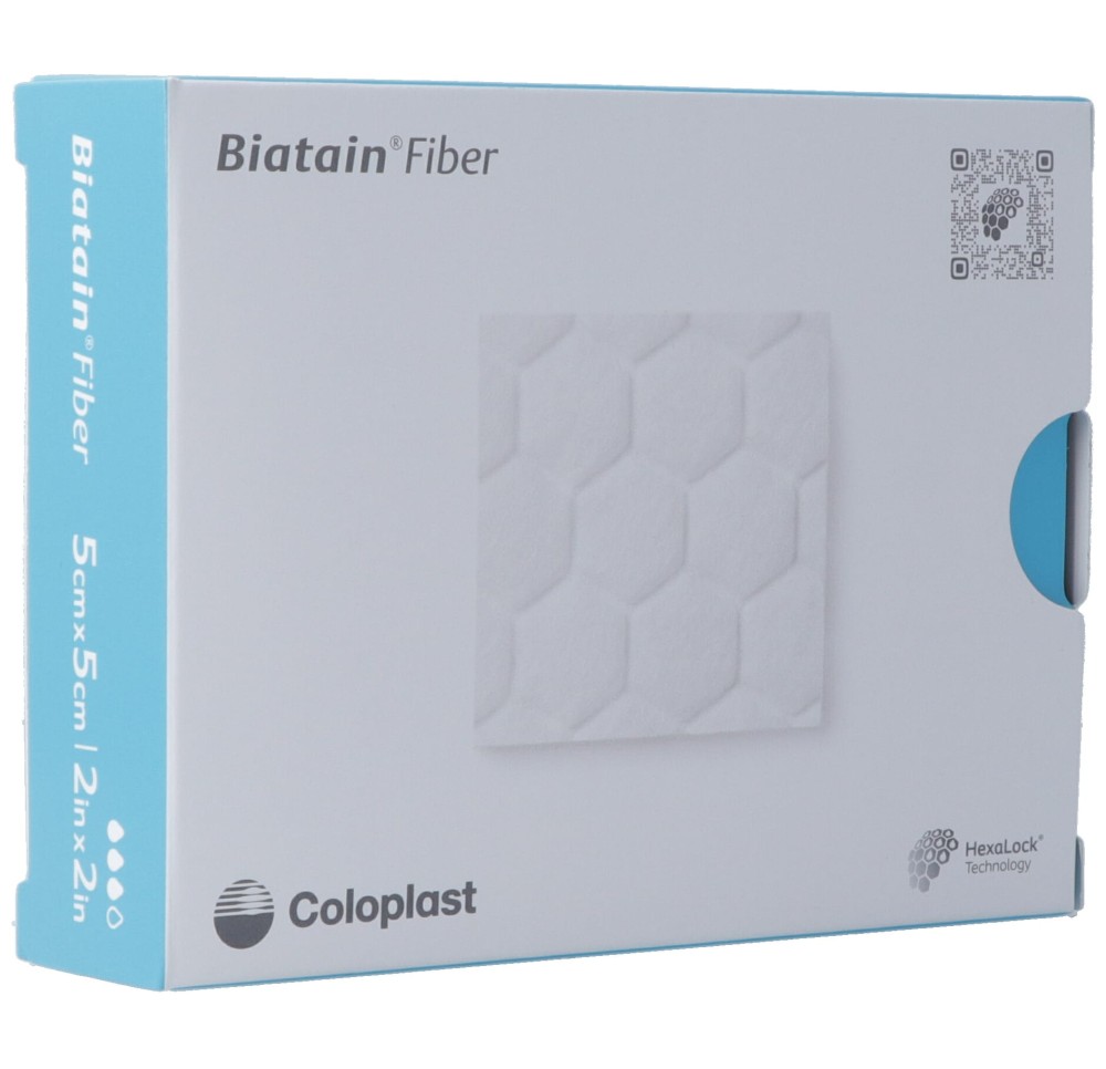 BIATAIN Fiber pansem gélifi fibres 5x5cm 10 pce