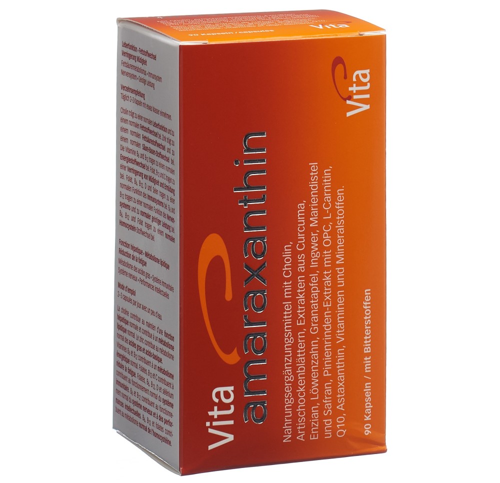 VITA Amaraxanthin caps bte 90 pce VITA Amaraxanthin caps bte 90 pce