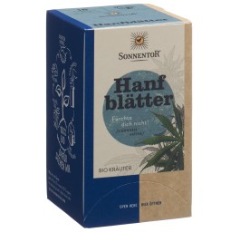 SONNENTOR feuilles de chanvre tisane BIO 18 pce