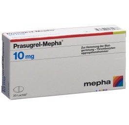 PRASUGREL Mepha Lactab 10 mg 30 pce