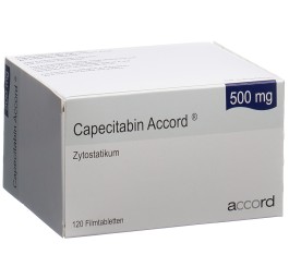 CAPECITABIN Accord cpr pell 500 mg 120 pce