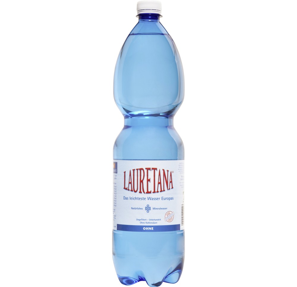 LAURETANA eau minérale sans gaz 6 fl Pet 1.5 lt