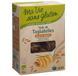 MA VIE S GLUT Nids tagliatelle 100% riz comp 300 g