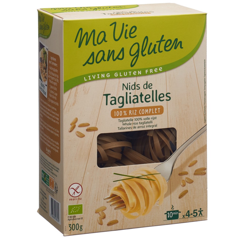 MA VIE S GLUT Nids tagliatelle 100% riz comp 300 g MA VIE S GLUT Nids tagliatelle 100% riz comp 300 g