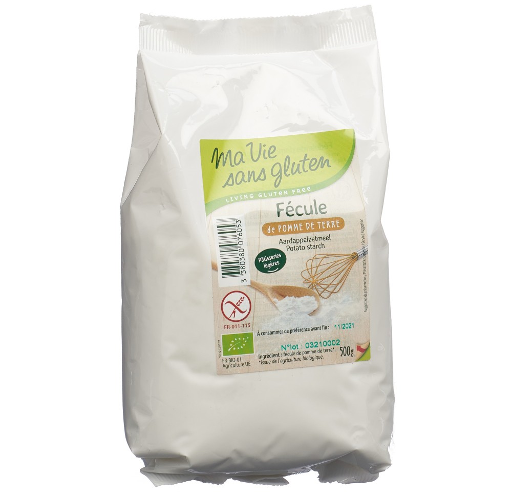 MA VIE S GLUT Fécule pomme de terre 500 g MA VIE S GLUT Fécule pomme de terre 500 g