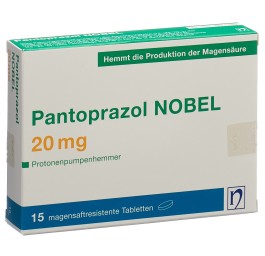 PANTOPRAZOL NOBEL cpr pell 20 mg 15 pce