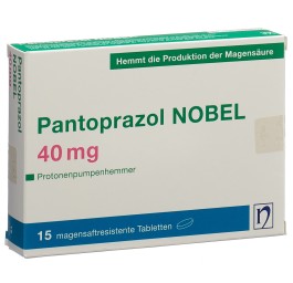 PANTOPRAZOL NOBEL cpr pell 40 mg 15 pce