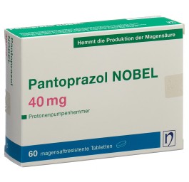 PANTOPRAZOL NOBEL cpr pell 40 mg 60 pce