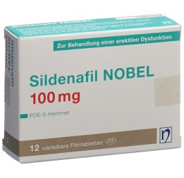 SILDENAFIL NOBEL cpr pell 100 mg 12 pce