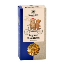 SONNENTOR gingembre curcuma thé ouvert BIO 120 g