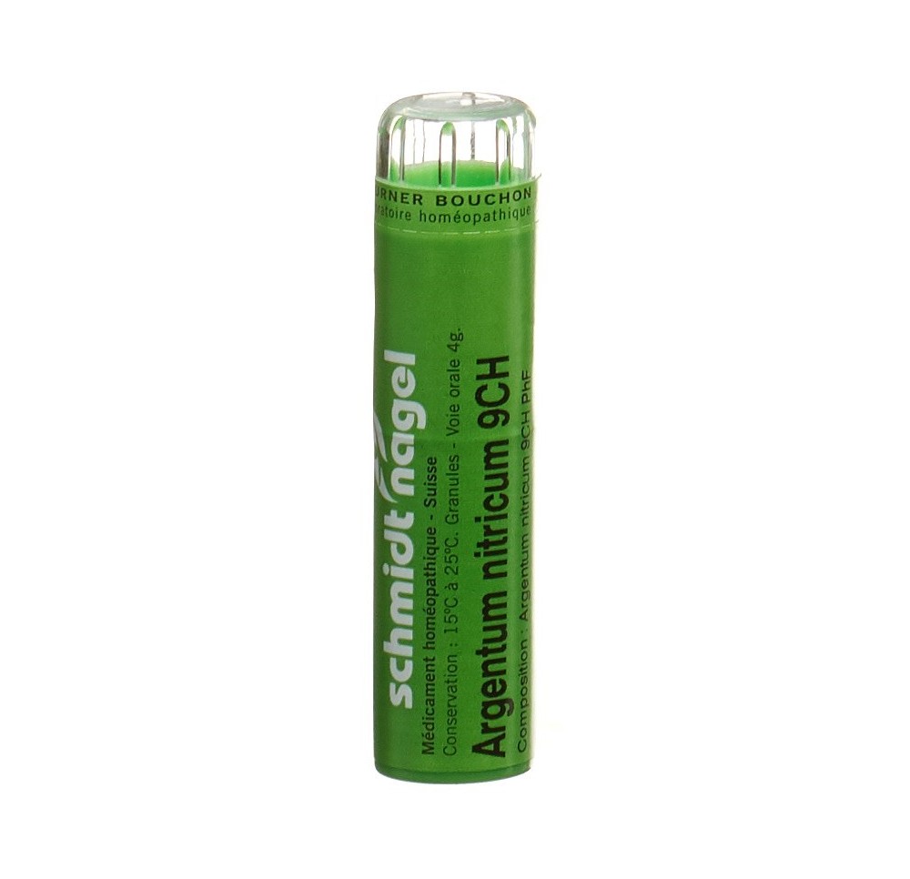 SN argentum nitricum gran 9 CH 4 g