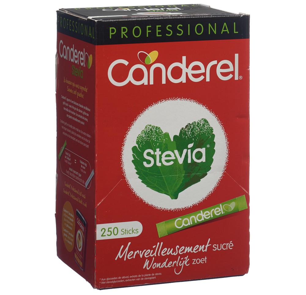 CANDEREL GREEN stévia stick 250 pce CANDEREL GREEN stévia stick 250 pce