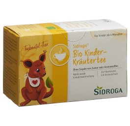 SIDROGA infusion bio aux herbes pour enfant 20 pce