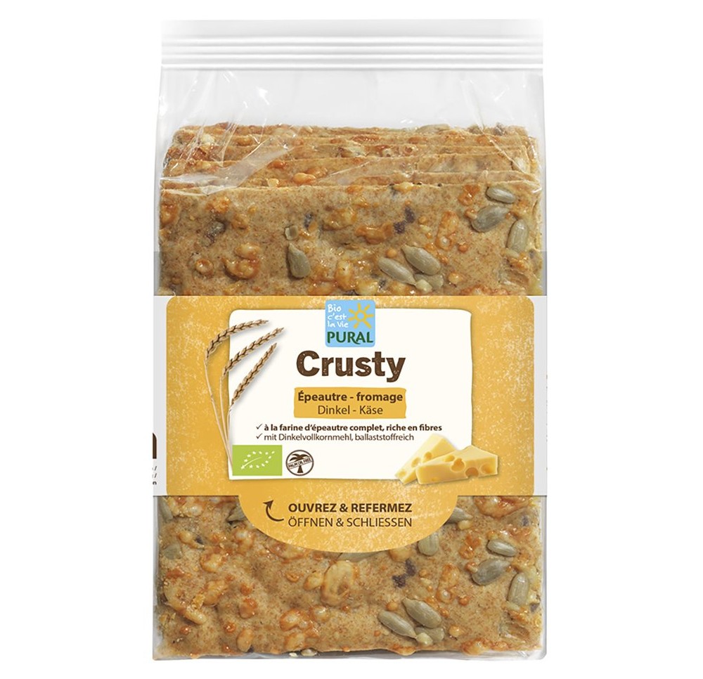 PURAL crusty épeautre fromage et grai tourne 200 g