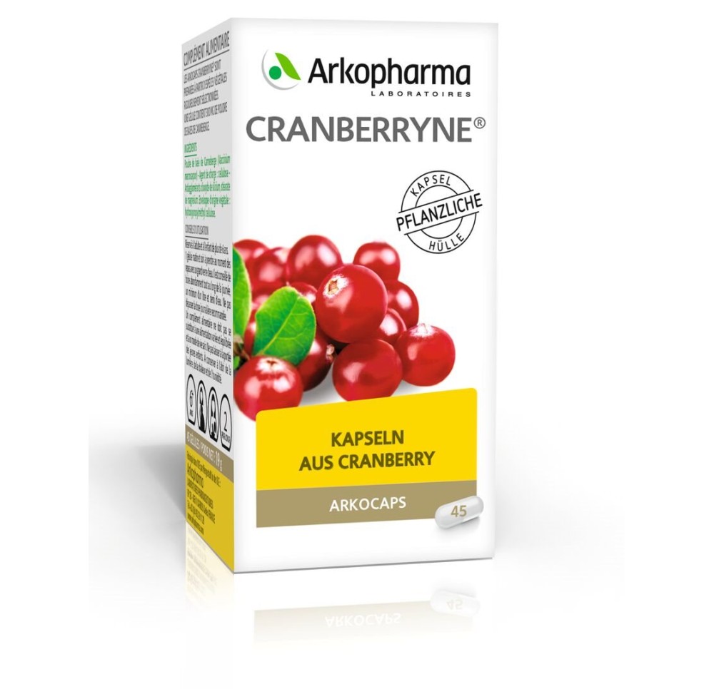 ARKOCAPS cranberryne caps VG 45 pce