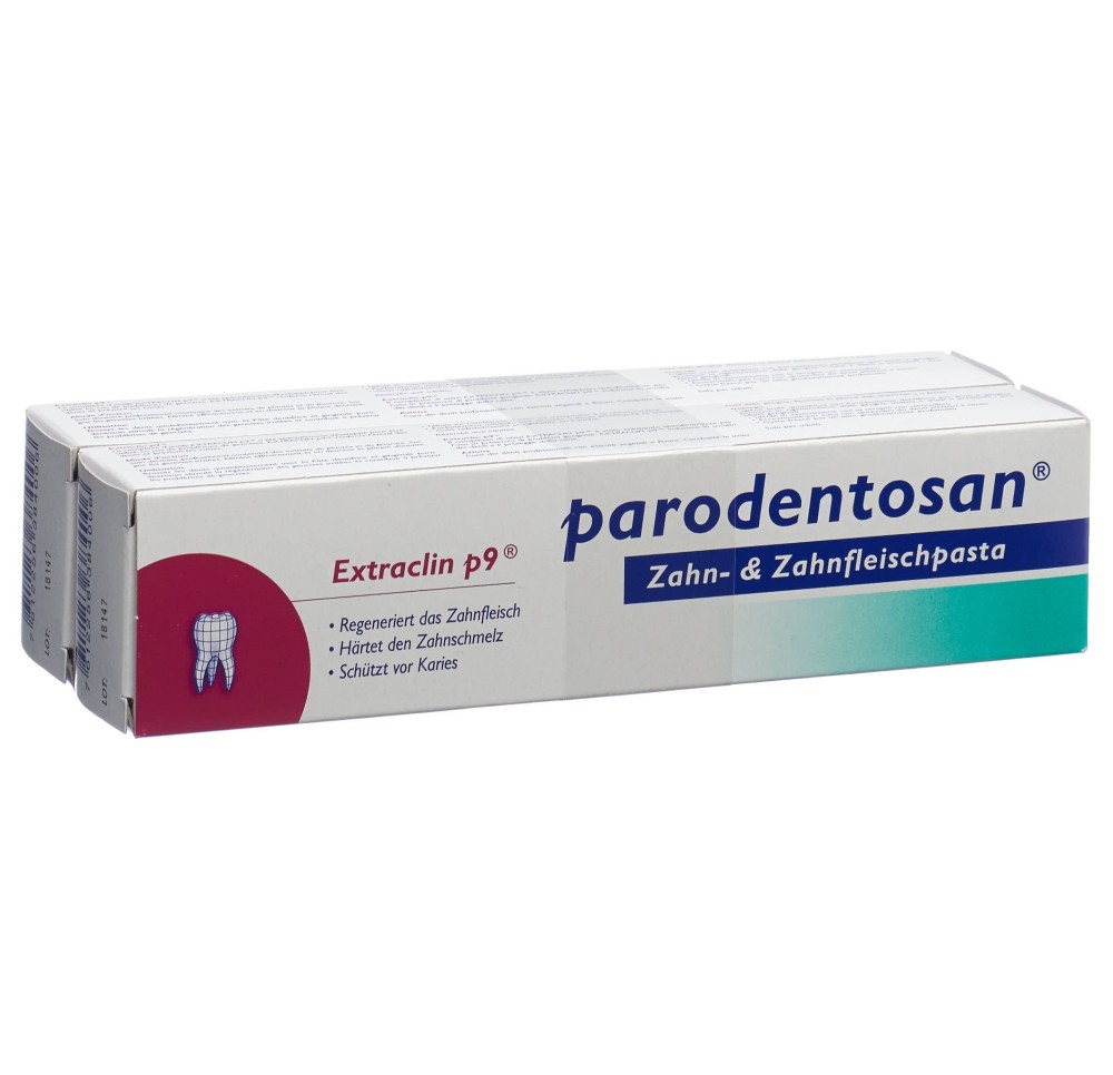 PARODENTOSAN dentrifrice duo 2 x 75 ml PARODENTOSAN dentrifrice duo 2 x 75 ml