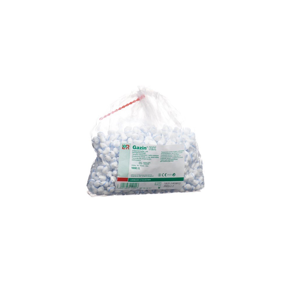 GAZIN tampon de préparation Gr3 sach 1000 pce GAZIN tampon de préparation Gr3 sach 1000 pce