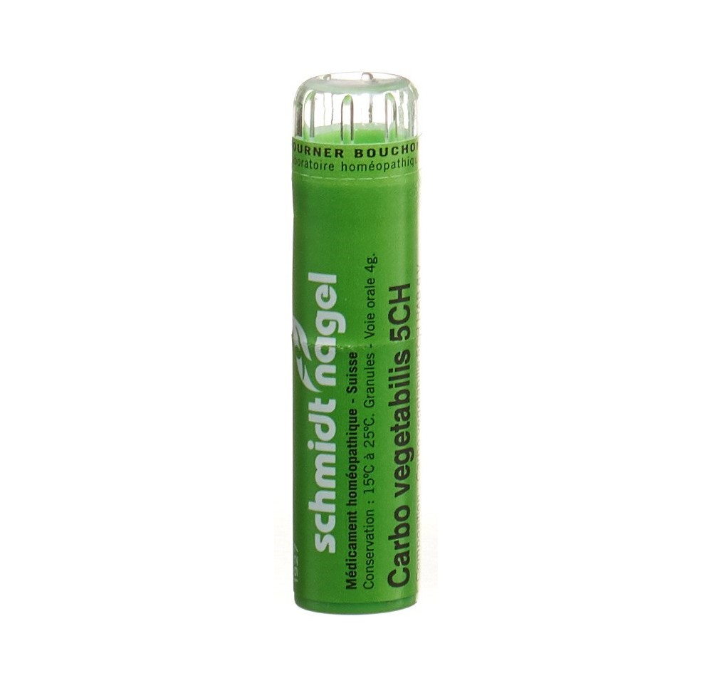 SN carbo vegetabilis gran 5 CH 4 g
