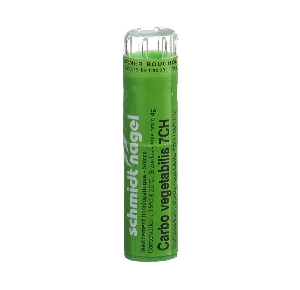 SN carbo vegetabilis gran 7 CH 4 g