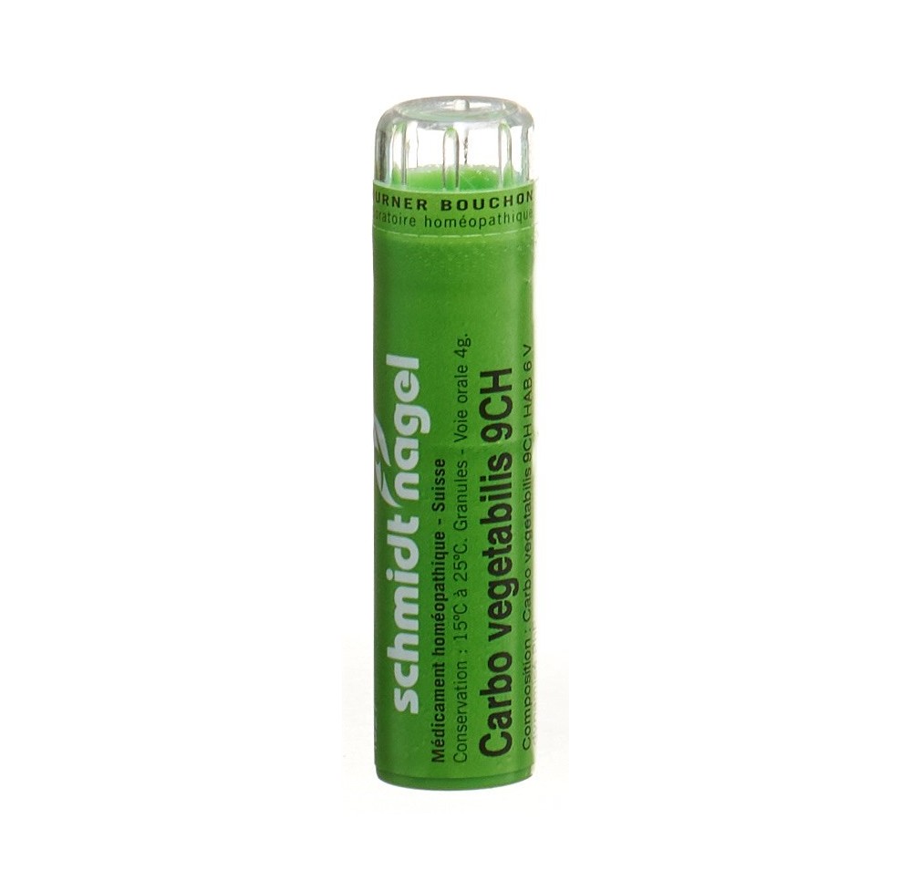 SN carbo vegetabilis gran 9 CH 4 g