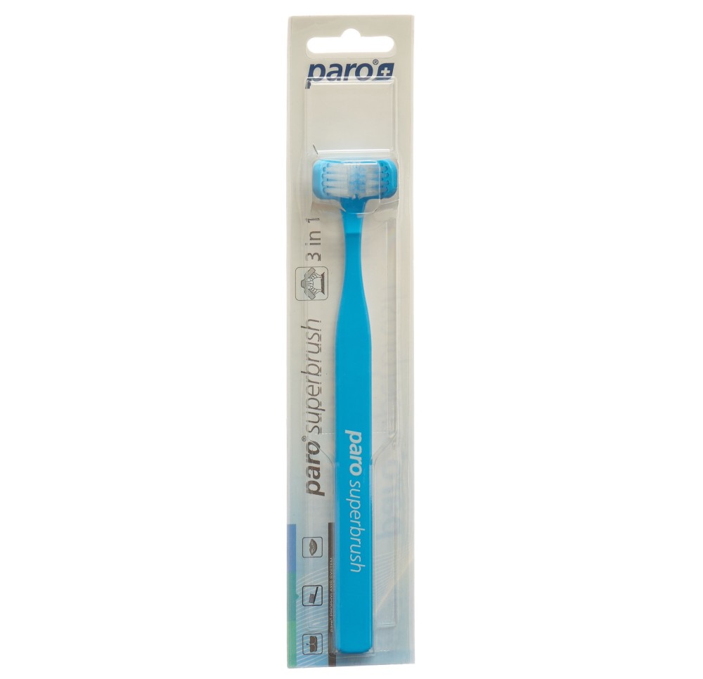 PARO super brush brosse dent à trois têtes