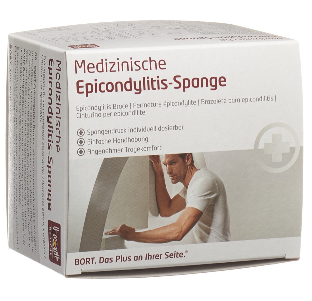 BORT Stabilo bride épicondylite Gr2 argent