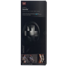 BORT GENUZIP genouillère silicone XXL+ gau ar