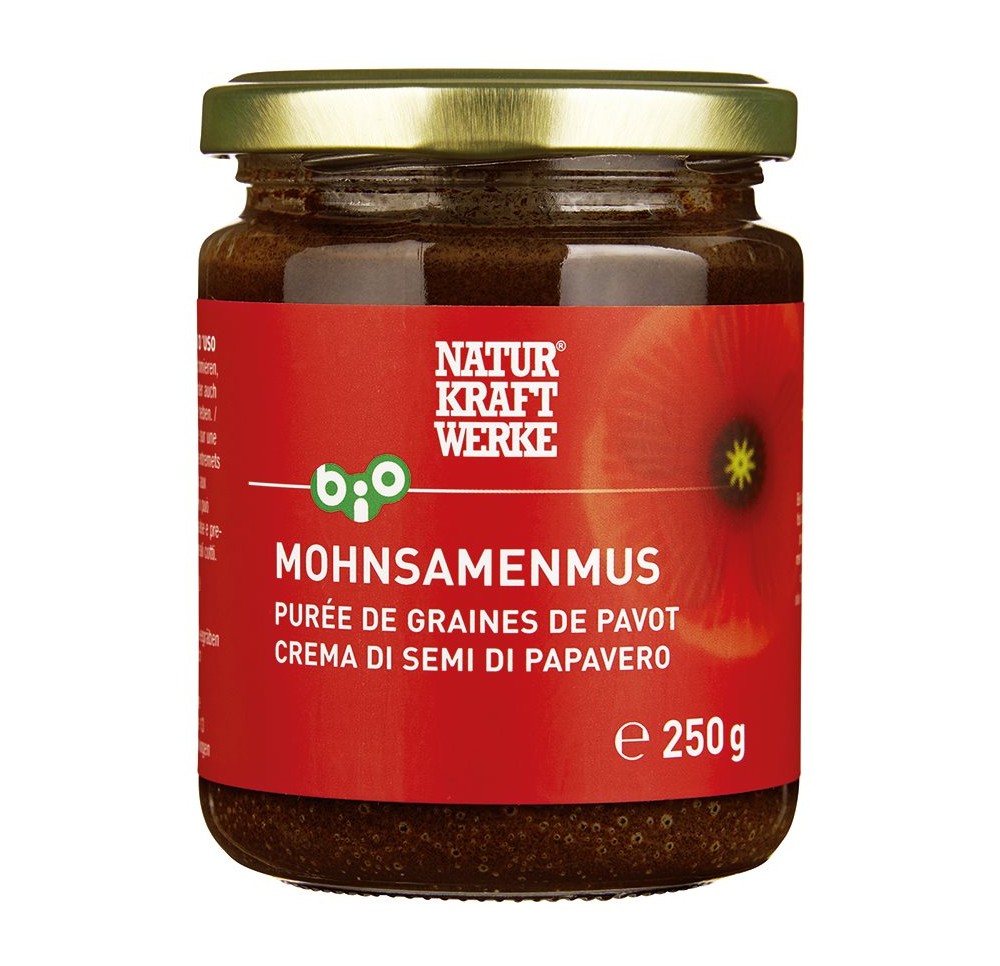 NATURKRAFTWERKE Purée graines de pavot bio 250 g