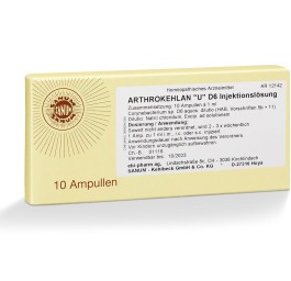 SANUM arthrokehlan U sol inj 6 D 10 amp 1 ml