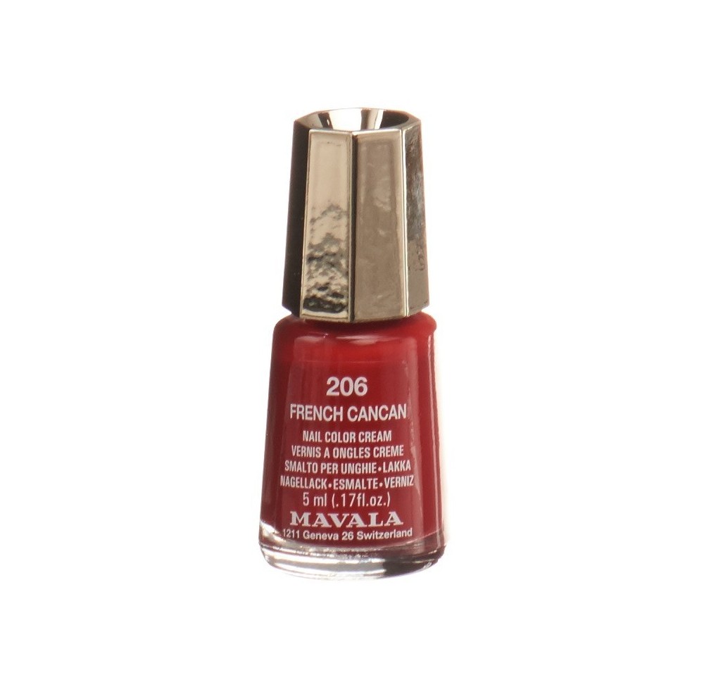 MAVALA vernis cabaret color 206 french cancan 5 ml MAVALA vernis cabaret color 206 french cancan 5 ml