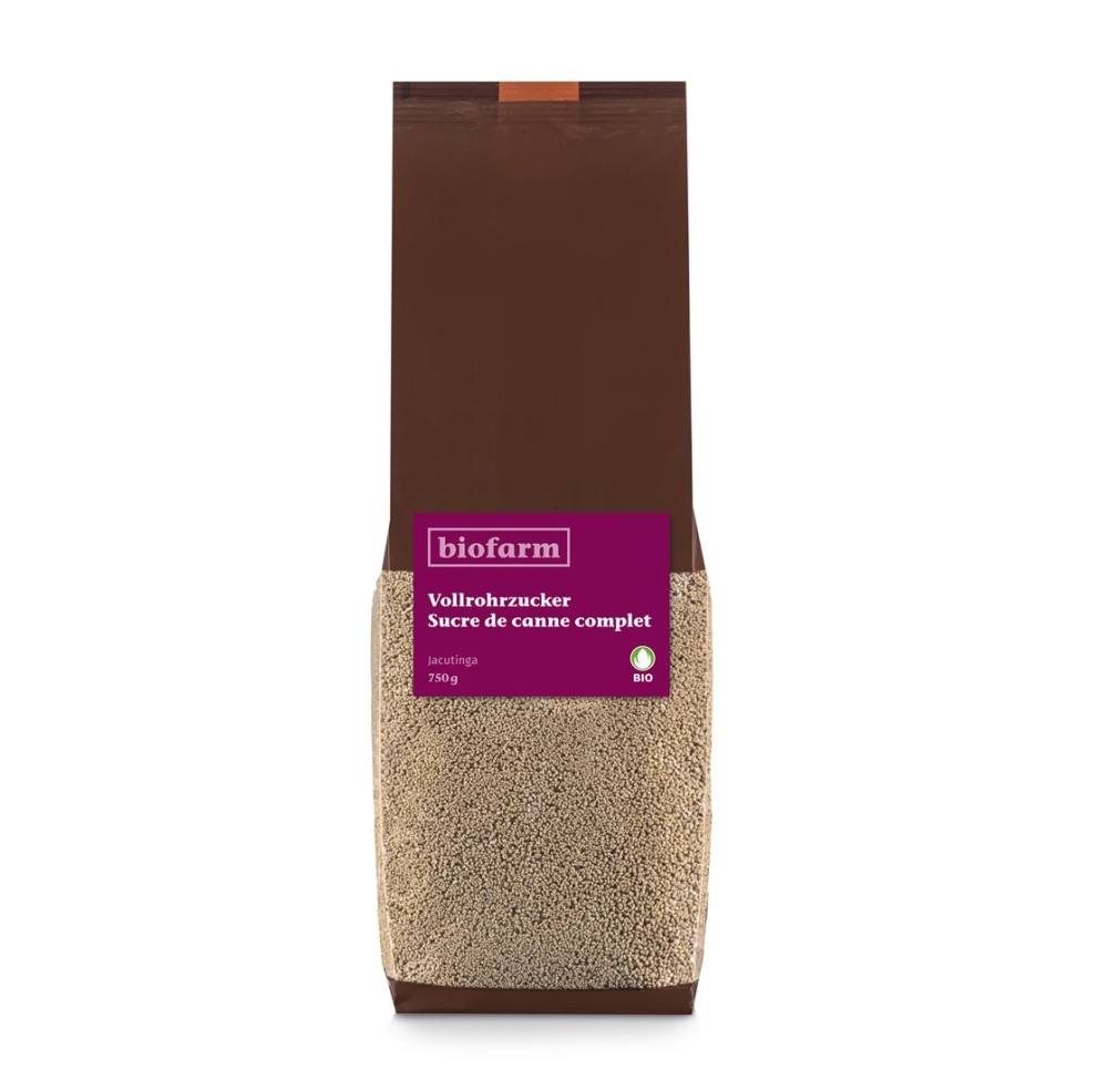 BIOFARM sucre canne complet bourge Jacutinga 750 g
