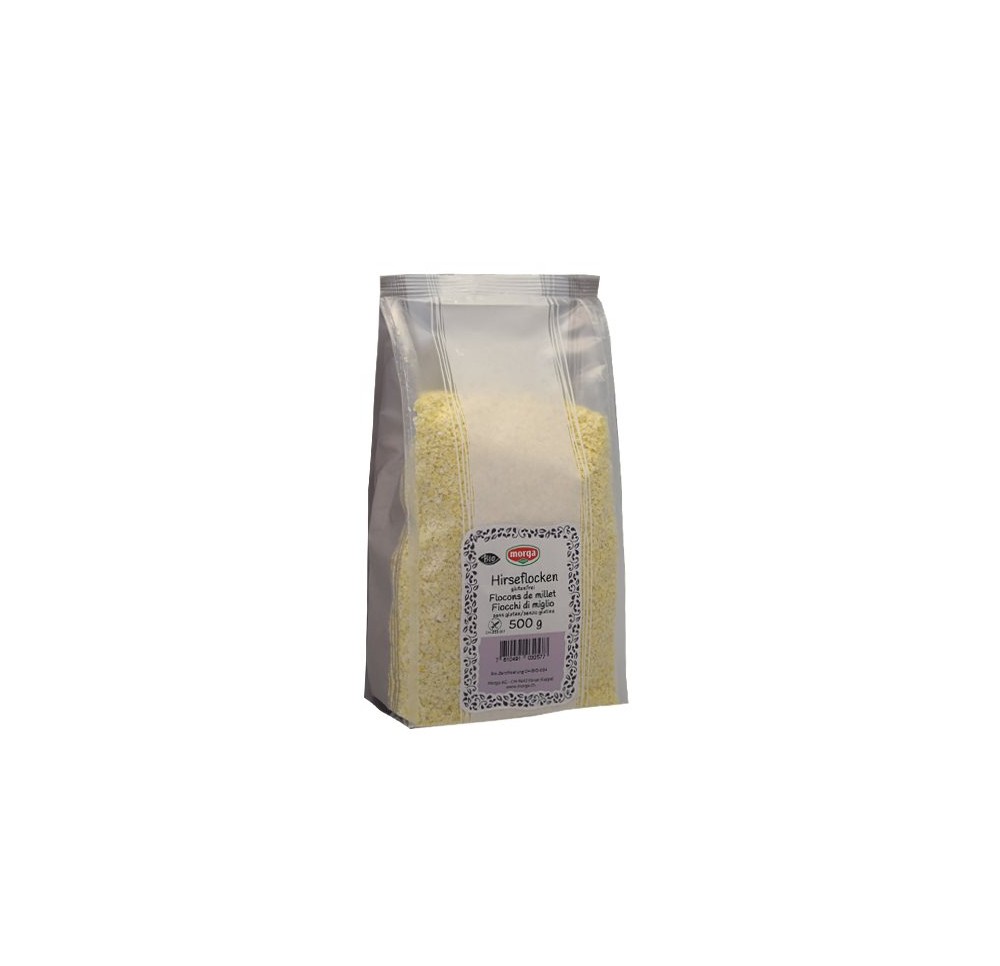 MORGA flocons de millet bio sach 500 g MORGA flocons de millet bio sach 500 g