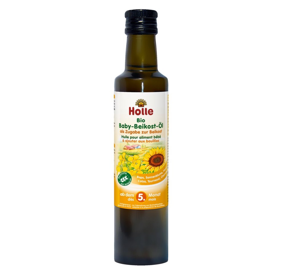 HOLLE huile aliment bébé bio 250 ml HOLLE huile aliment bébé bio 250 ml