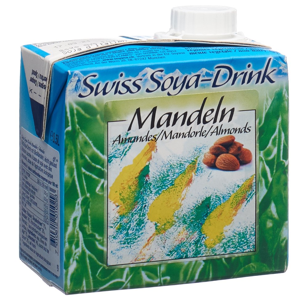 SOYANA soyadrink amandes sans gluten bio 5 dl SOYANA soyadrink amandes sans gluten bio 5 dl