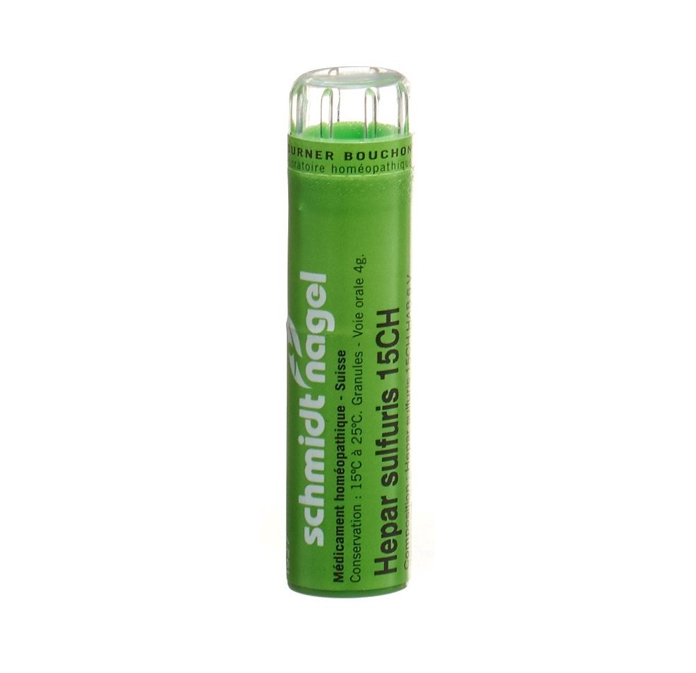SN hepar sulfuris gran 15 CH 4 g