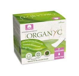 ORGANYC protège slip plié light flow 24 pce