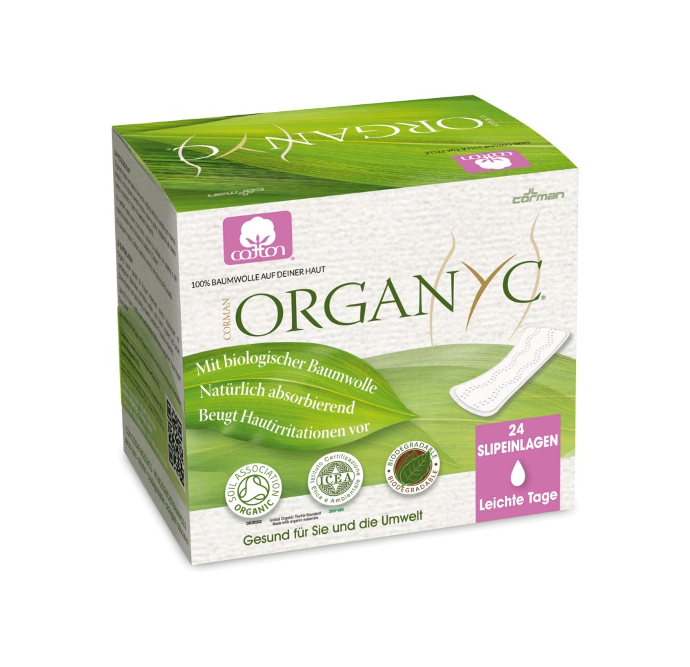 ORGANYC protège slip plié light flow 24 pce ORGANYC protège slip plié light flow 24 pce