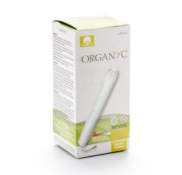 ORGANYC tampons regular av applicateur 16 pce