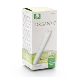 ORGANYC tampons super av applicateur 14 pce