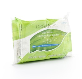 ORGANYC lingettes humides 20 pce