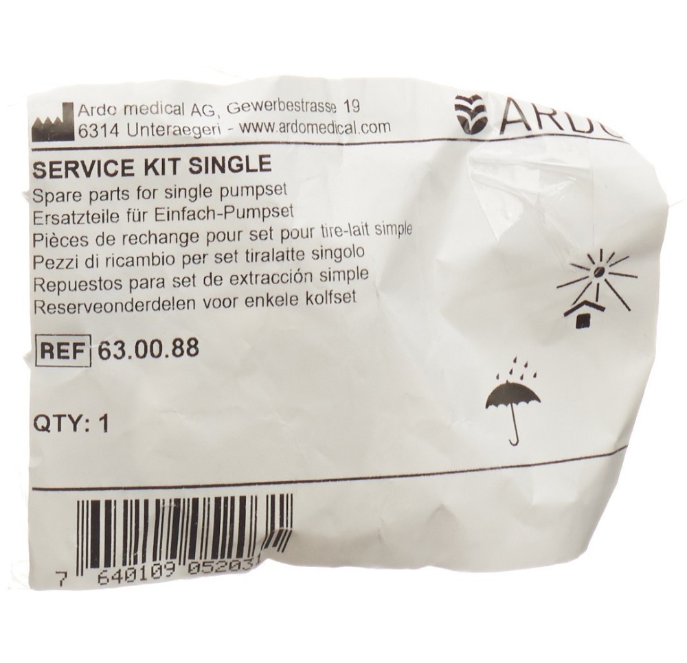 ARDO SERVICE KIT SINGLE pour set tire-lait simple