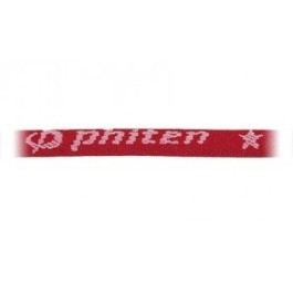 PHITEN standard collier 65cm rouge blanc